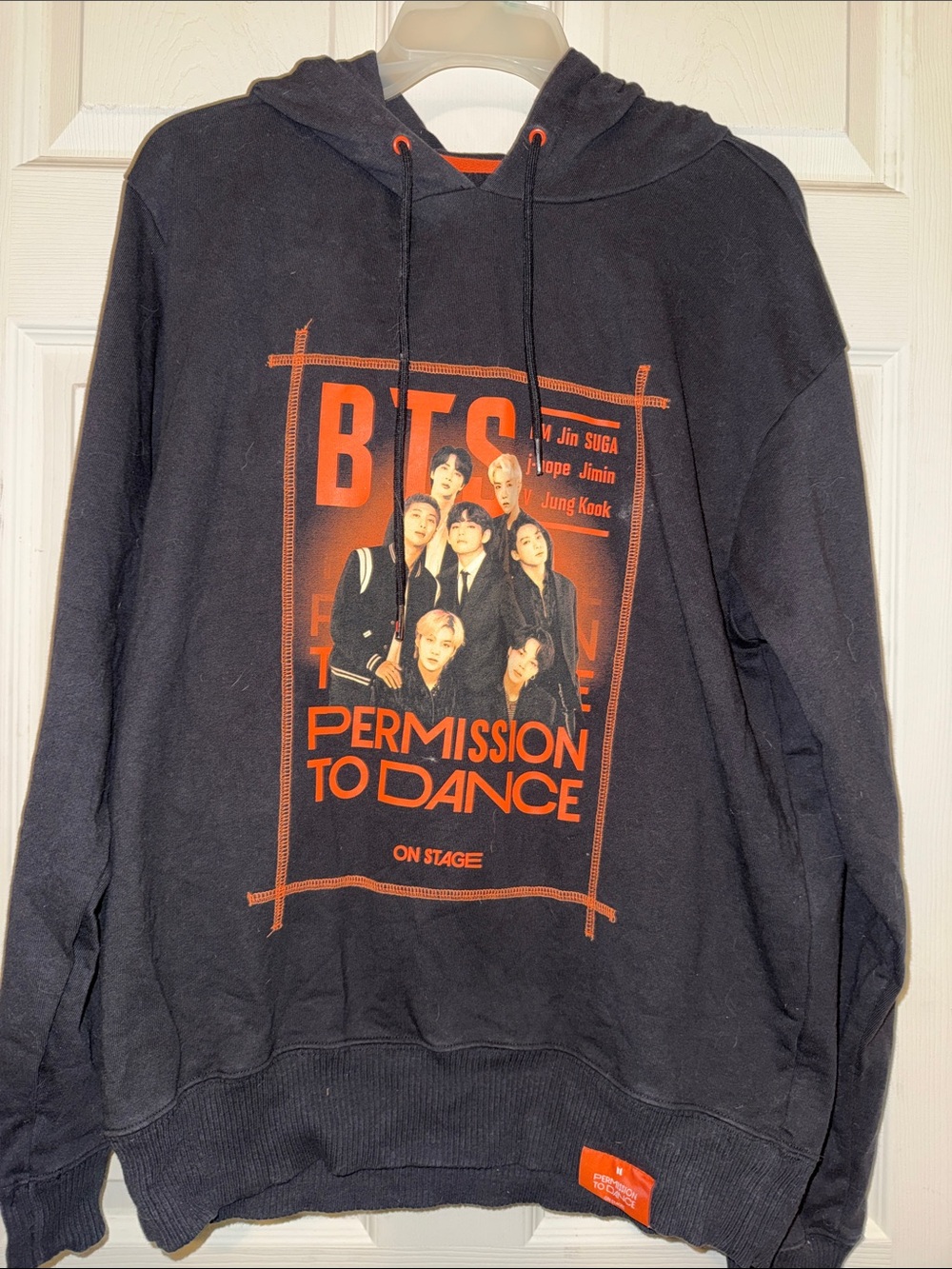 BTS Permission‎ to Dance Black Hoodie